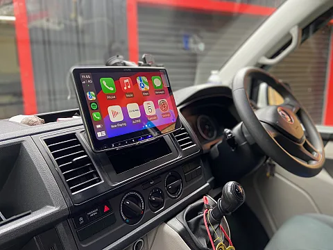 VW Transporter T6 2018 Upgraded with Alpine ILX-F115D Car Stereo