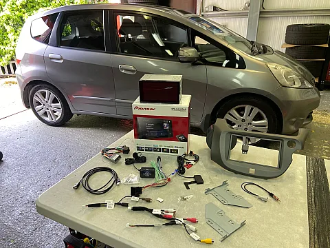 Honda Jazz 2009 Upgraded with Pioneer SPH-DA160DAB CarPlay Stereo