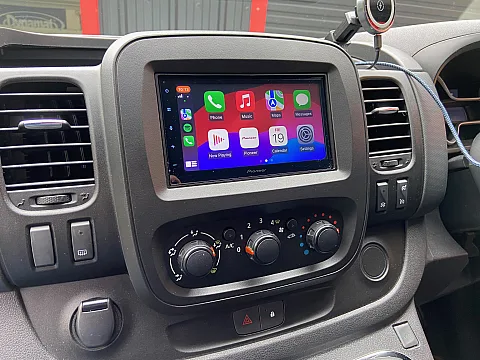 Vauxhall Vivaro 2018 Upgraded with Pioneer SPH-DA130DAB CarPlay Stereo