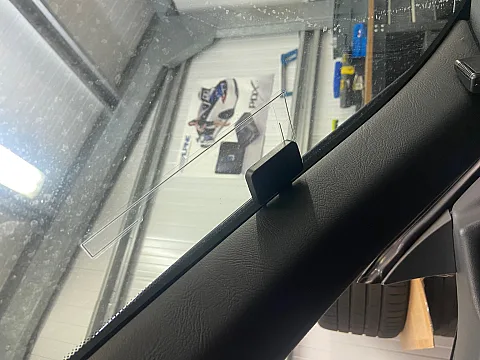 Mercedes SLK DAB Aerial Installed