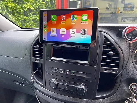 Mercedes Vito W447 Upgraded from existing Pioneer SPH-DA230DAB to a Pioneer SPH-EVO950DAB