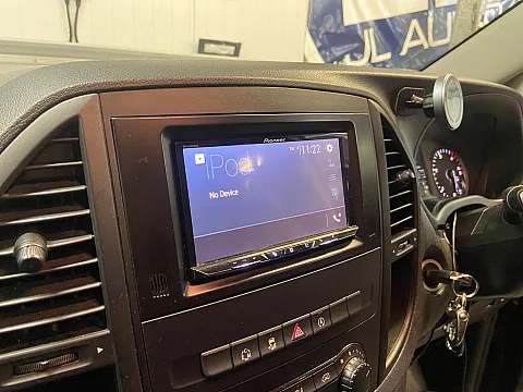 Mercedes Vito W447 Upgraded from existing Pioneer SPH-DA230DAB to a Pioneer SPH-EVO950DAB