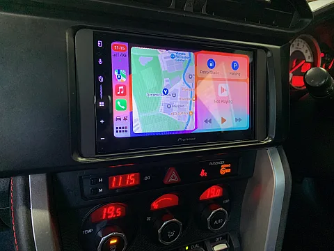 Toyota GT86 2013 fitted with Pioneer SPH-DA77DAB, ND-BC9 Reversing Camera