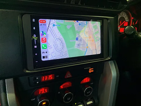 Toyota GT86 2013 fitted with Pioneer SPH-DA77DAB, ND-BC9 Reversing Camera