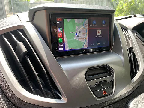 Ford Transit 2017 upgraded with JVC KW-M560BT CarPlay Stereo