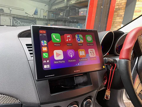 Mazda 3 2012 upgraded with Sony XAV-9550ES Multimedia stereo