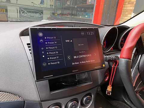 Mazda 3 2012 upgraded with Sony XAV-9550ES Multimedia stereo