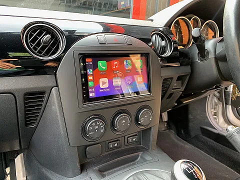 Mazda MX-5 2007 upgraded with Kenwood DMX7722DABS wireless CarPlay stereo