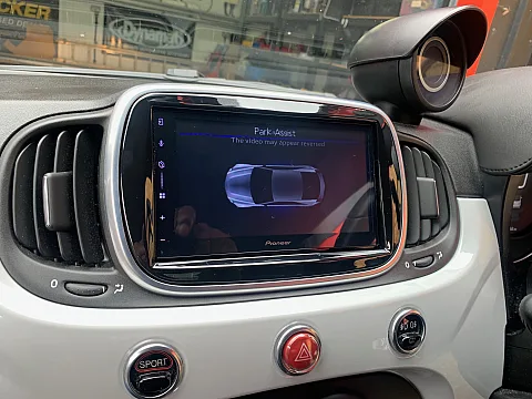 Fiat 500 2019 upgraded with Pioneer SPH-DA77DAB CarPlay Android Stereo