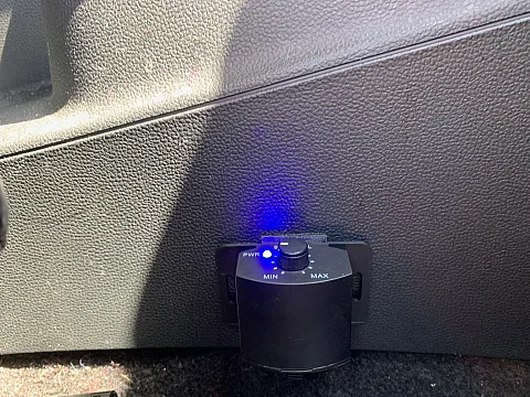 MG3 2003 model upgraded with JBL BassPro Nano using the ZXK10 wiring kit