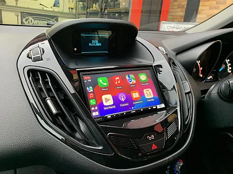 Ford B-Max 2013 model upgraded with Sony XAV-AX4050 Wireless CarPlay Stereo