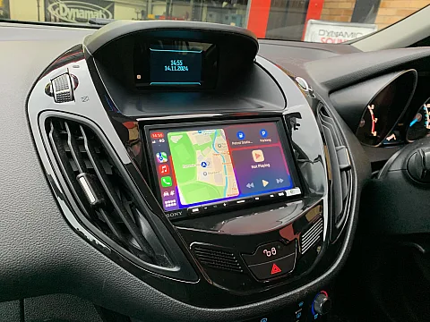 Ford B-Max 2013 model upgraded with Sony XAV-AX4050 Wireless CarPlay Stereo