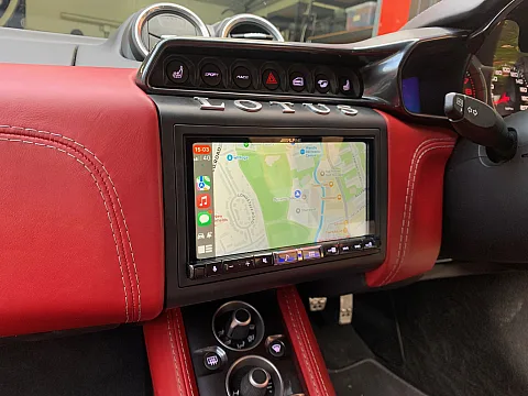 Lotus Evora 2016 model upgraded with Alpine ILX-705D CarPlay Stereo