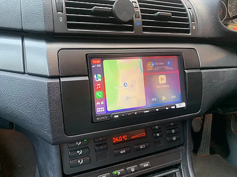 BMW E46 3 Series 2004 Upgraded with Sony XAV-AX4050 Stereo
