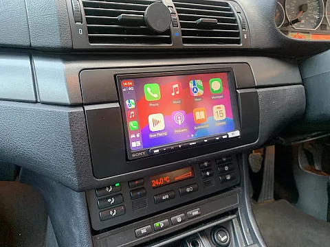 BMW E46 3 Series 2004 Upgraded with Sony XAV-AX4050 Stereo