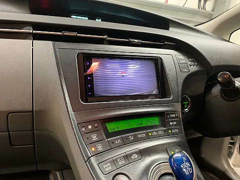 Toyota Prius 2011 upgraded with a JVC KW-M785DBW CarPlay/Android Auto stereo & CMOS-230 Reversing Camera