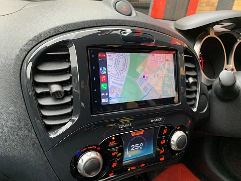 Nissan Juke 2011 model Upgraded with Pioneer SPH-DA160DAB CarPlay Stereo