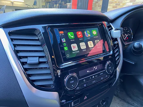 Fiat Fullback 2017 upgraded with Kenwood DMX5020DABS CarPlay / Android Auto Stereo