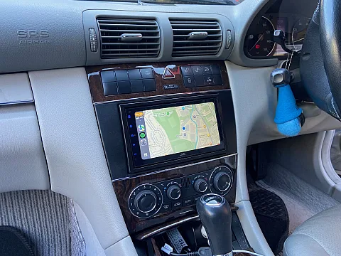 Mercedes C Class 2005 Upgraded with JVC KW-M593BT CarPlay stereo