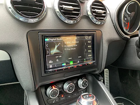 Audi TT 2012 upgraded with Kenwood DMX8021DABS wireless CarPlay stereo