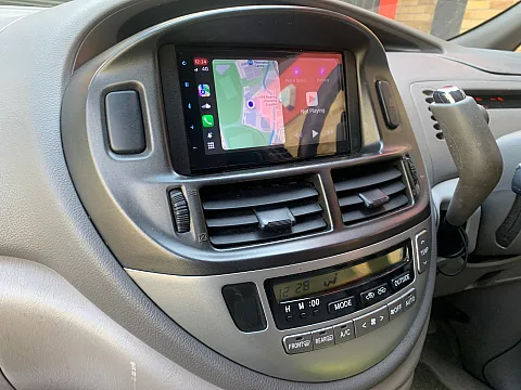 Toyota Previa 2001upgraded with the Pioneer SPH-DA160DAB Car Play / Android Auto car stereo