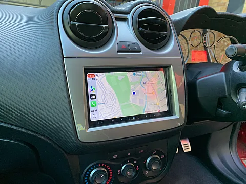 Alfa Romeo Mito 2013 model upgraded with the Alpine ILX-W690d stereo