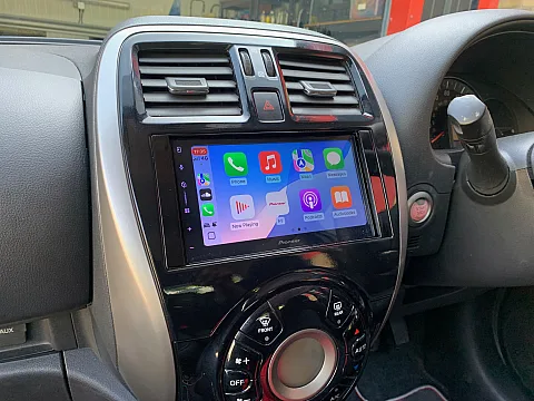 Nissan Micra 2014 upgraded with Pioneer SPH-DA77DAB Wireless CarPlay Stereo
