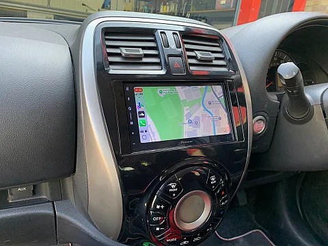 Nissan Micra 2014 upgraded with Pioneer SPH-DA77DAB Wireless CarPlay Stereo