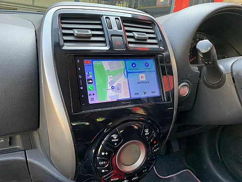 Nissan Micra 2014 upgraded with Pioneer SPH-DA77DAB Wireless CarPlay Stereo