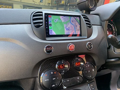 Fiat 500 2010 upgraded with the Pioneer SPH-DA77DAB Wireless CarPlay Stereo