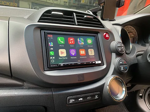 Honda Jazz 2013 upgraded with Sony XAV-AX4050 Wireless Car Play stereo