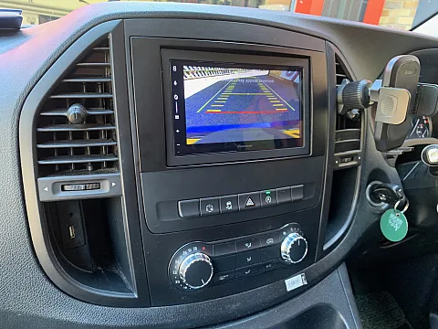 Mercedes Vito 2018 upgraded with Pioneer wireless Car Play stereo model SPH-DA77DAB