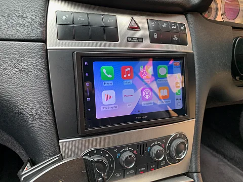 Mercedes CLK 2008 Upgraded with Pioneer SPH-DA77DAB CarPlay Stereo