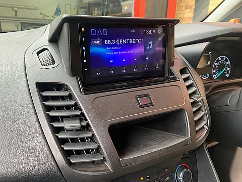 Ford Transit 2022 upgraded with Pioneer SPH-DA77DAB CarPlay stereo