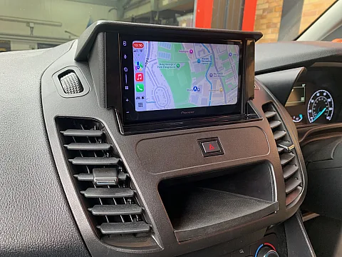 Ford Transit 2022 upgraded with Pioneer SPH-DA77DAB CarPlay stereo