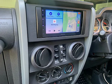 Jeep Wrangler 2007 Upgraded with Pioneer SPH-DA77DAB Wireless CarPlay stereo