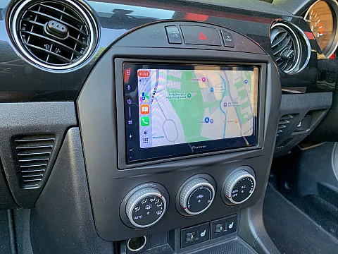 Mazda MX-5 2010 model upgraded with the Pioneer SPH-DA77DAB Wireless CarPlay Stereo
