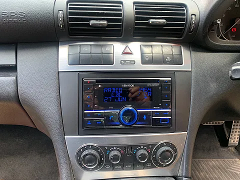 Mercedes C180 2006 model upgraded with Kenwood DPX-5200BT Bluetooth stereo