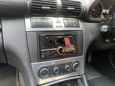Mercedes C180 2006 model upgraded with Kenwood DPX-5200BT Bluetooth stereo