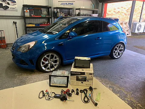Vauxhall Corsa D 2012 Upgraded with Kenwood DMX7722DABS Wireless CarPlay stereo