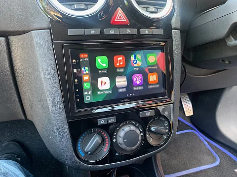 Vauxhall Corsa D 2012 Upgraded with Kenwood DMX7722DABS Wireless CarPlay stereo