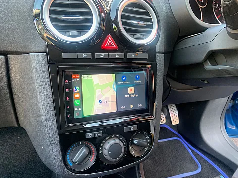 Vauxhall Corsa D 2012 Upgraded with Kenwood DMX7722DABS Wireless CarPlay stereo
