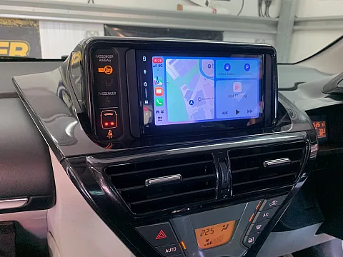 Toyota IQ 2012 upgraded with Pioneer SPH-DA77DAB CarPlay stereo