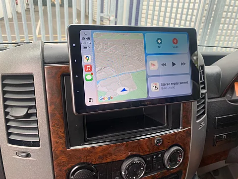 Mercedes Sprinter 2011 upgraded with Pioneer SPH-EVO950DAB-1D/UNI-C Stereo