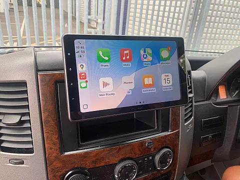 Mercedes Sprinter 2011 upgraded with Pioneer SPH-EVO950DAB-1D/UNI-C Stereo