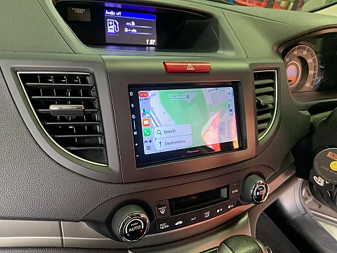Honda CR-V 2013 upgraded with Pioneer SPH-DA77DAB CarPlay stereo