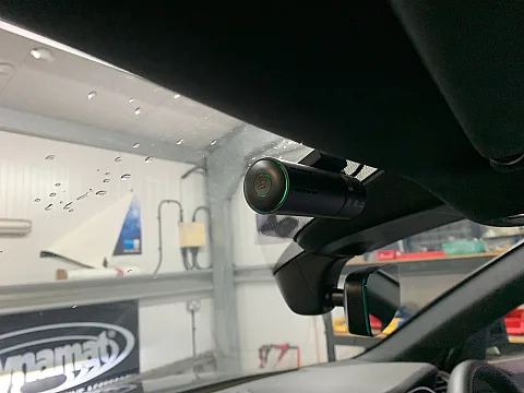 Audi Q3 2025 model upgraded with a Mio Mivue J35 Dash Cam