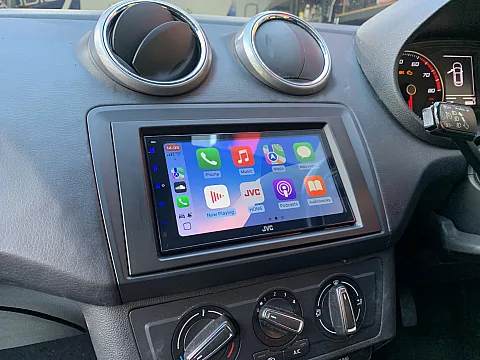 Seat Ibiza 2016 upgraded with JVC KW-M593BT CarPlay Stereo