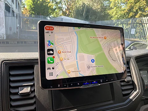 VW Crafter 2022 upgraded with Alpine ILX-F115D Car Stereo