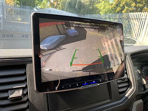 VW Crafter 2022 upgraded with Alpine ILX-F115D Car Stereo